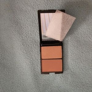 Lancome MINI Blush Duo Miel Glacé /Rose Bois